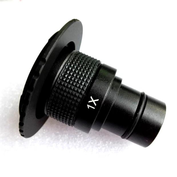 Adapter NIKON AI DSLR SLR Mount w/ 1X Microscope Eyepiece Lens Fit 23.2mm 30mm - Image 2 of 4