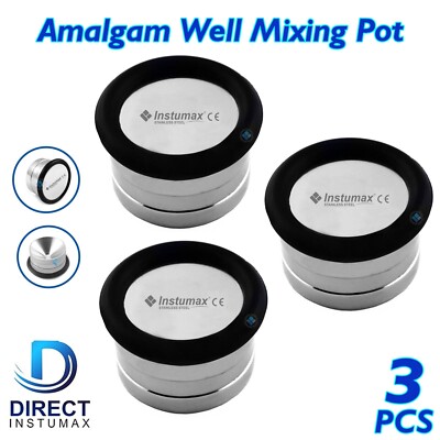 Premium German Dental Amalgam Well Non-Slip Surgical Instruments-A+ QUALITY 