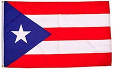 LARGE SIZE "PUERTO RICO" FLAG, 3' X 5'
