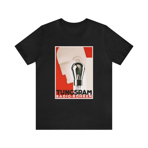 Tungsram T-Shirt / Tube Amplifier Advertisement /Vintage / High Quality Shirt - Picture 4 of 4