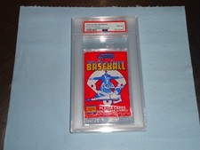 1988 Score Baseball Card Plastic Pack PSA 8 NM-MT 85418362 Terry Steinbach Top