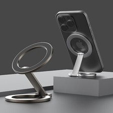 Magnetic Phone Ring Grip Holder Two Sides Magnet Ring Stand for iPhone/Samsung