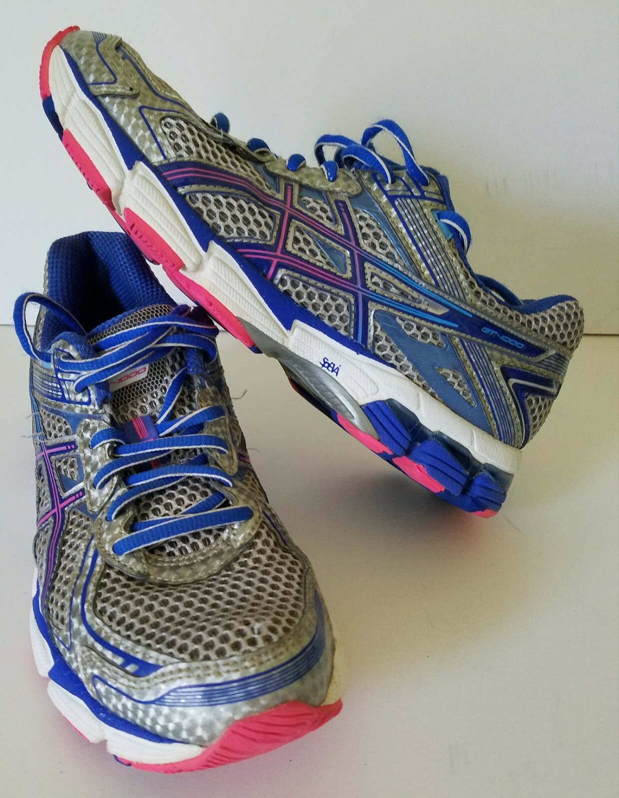 dorp Dynamiek Afstudeeralbum Asics GT 1000 2 T3R5N Running/Training Shoes. Womens Size 7. | eBay