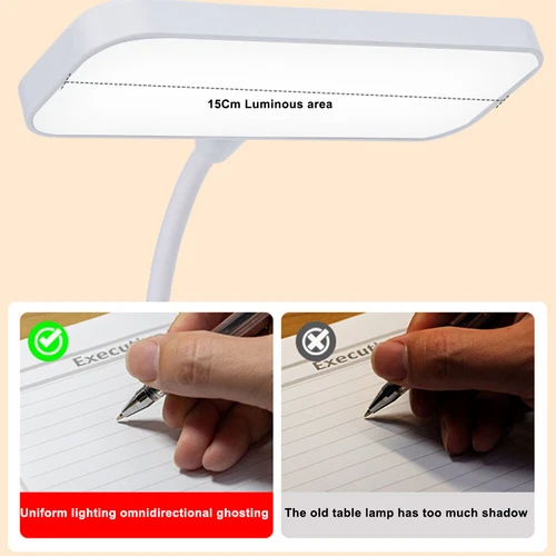 Clip On Desk Lamp LED Flexible Arm USB Dimmable Study Reading Table Night Ligh - Picture 10 of 16