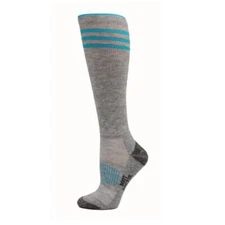 Boot Doctor Ladies Full Cushion Blue & Grey Tall Socks 0414006