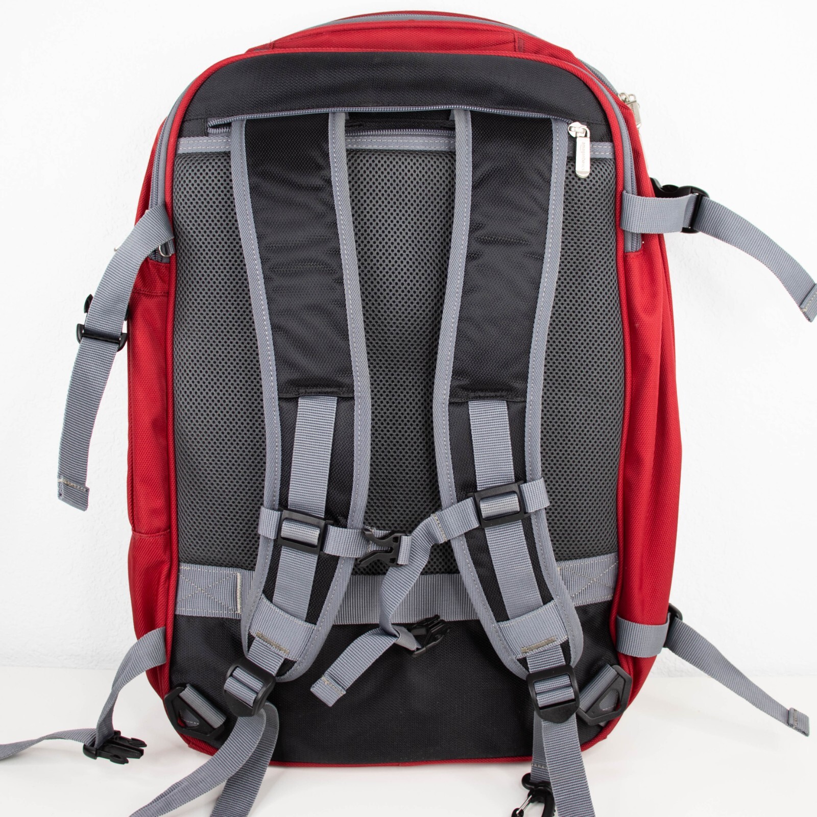 Amazon Basics Carry On Travel Backpack 40L RED eBay