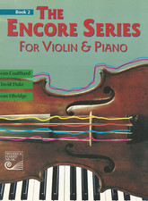 THE ENCORE SERIES FOR VIOLIN  PIANO BOOK 2 FREDERICK HARRIS MUSIC DUKE ETHRIDGE