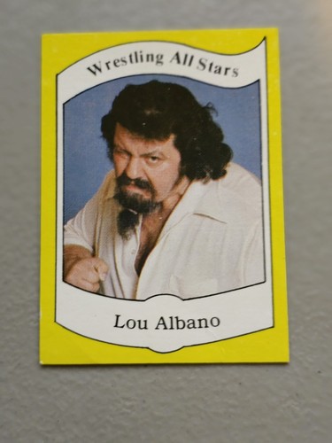 Lou Albano #32 1983 Wrestling All Stars card