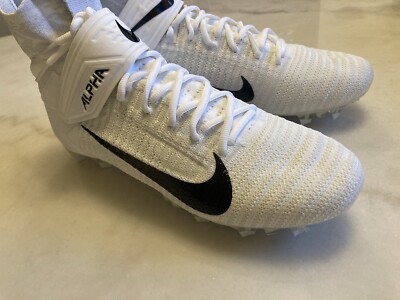 Nike Alpha Menace Elite 2 WIDE WIDTH White BV3298-100 Football Cleats Multi Size Nike Alpha Menace Elite 2 -WIDE-White Size 12.5 BV3298-100  main image 2