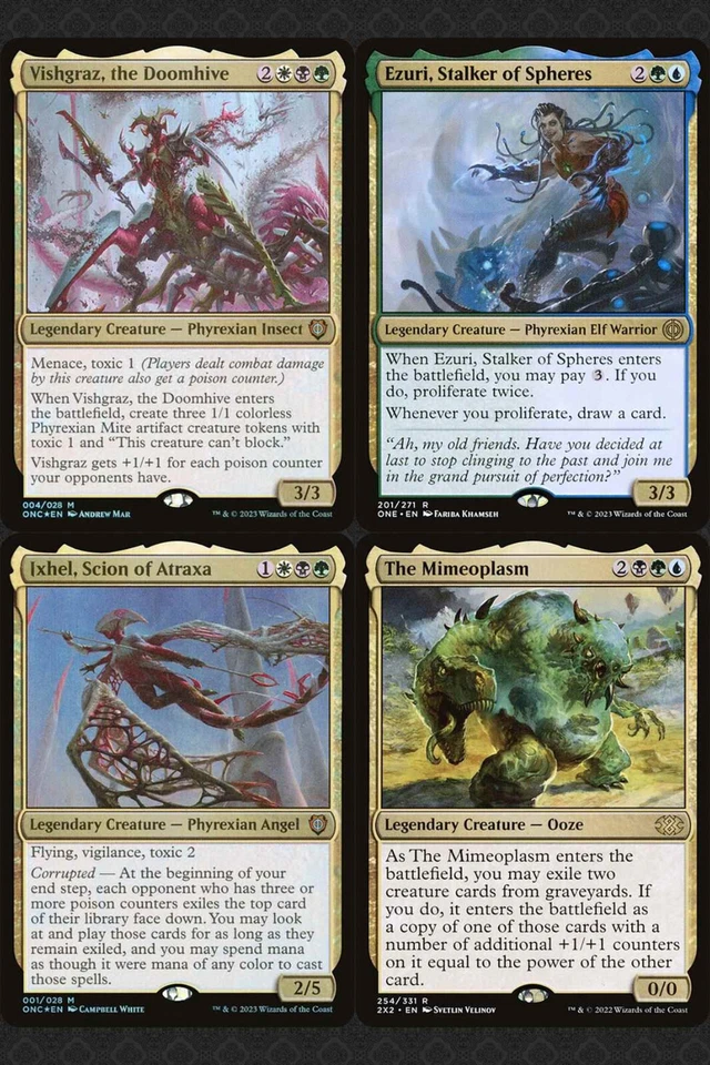 Atraxa, Praetors Voice Toxic Infect Commander Deck Magic MTG Ready-to-Play ALT - Image 3 of 4