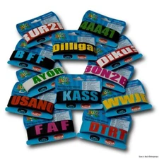 36 Jumbo Wide Text Children ~ Rubber Silly Bands Bracelet Party Wristbands