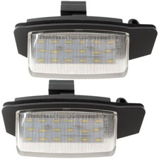 2X KENNZEICHENLEUCHTE HINTEN LED E4 FÜR MITSUBISHI LANCER X OUTLANDER II