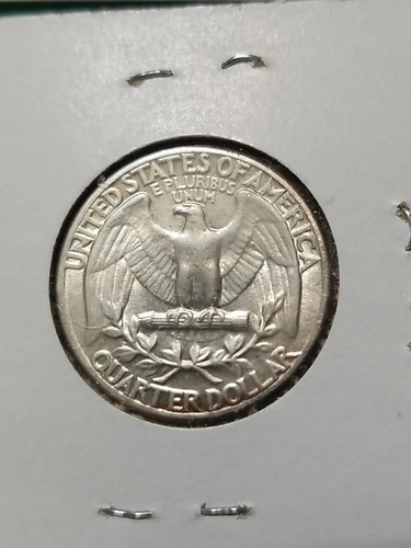 1934 Washington Silver Quarter In AU To UNC Condition In My Opinion. #203 - Picture 2 of 2