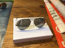 Vintage 1970's Sunglasses Oversized Sunglasses W/ Color lens Mid Century