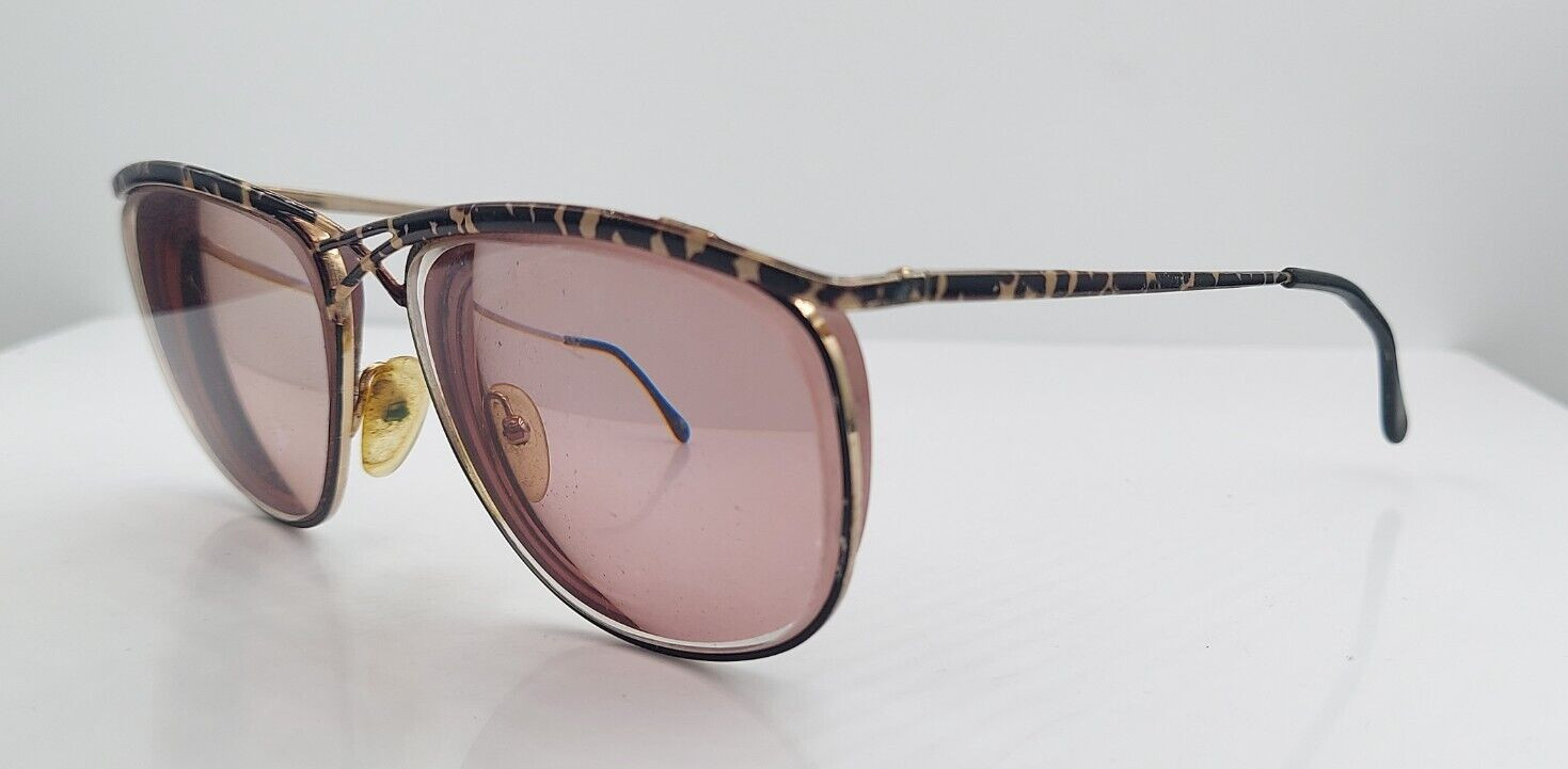 Vintage Beverly Johnson BE-4 Brown Gold Oval Sung… - image 2