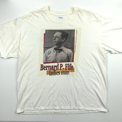 Vtg 90s Barney Fife Ladies Man T-Shirt Andy Griffith Show Mayberry