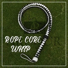 Cow Hide Leather BULL WHIP 06 Feet Long 12 Plaits Indiana Jones Whip