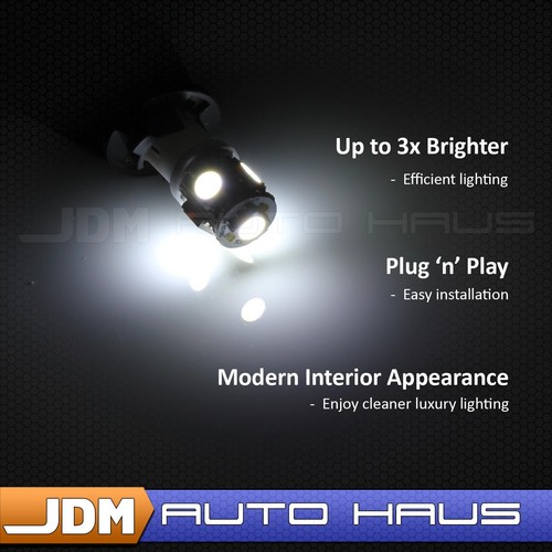 7x White LED Lights Interior Package Kit Fits 2001-2005 Honda Civic SI EP3 - Picture 3 of 8