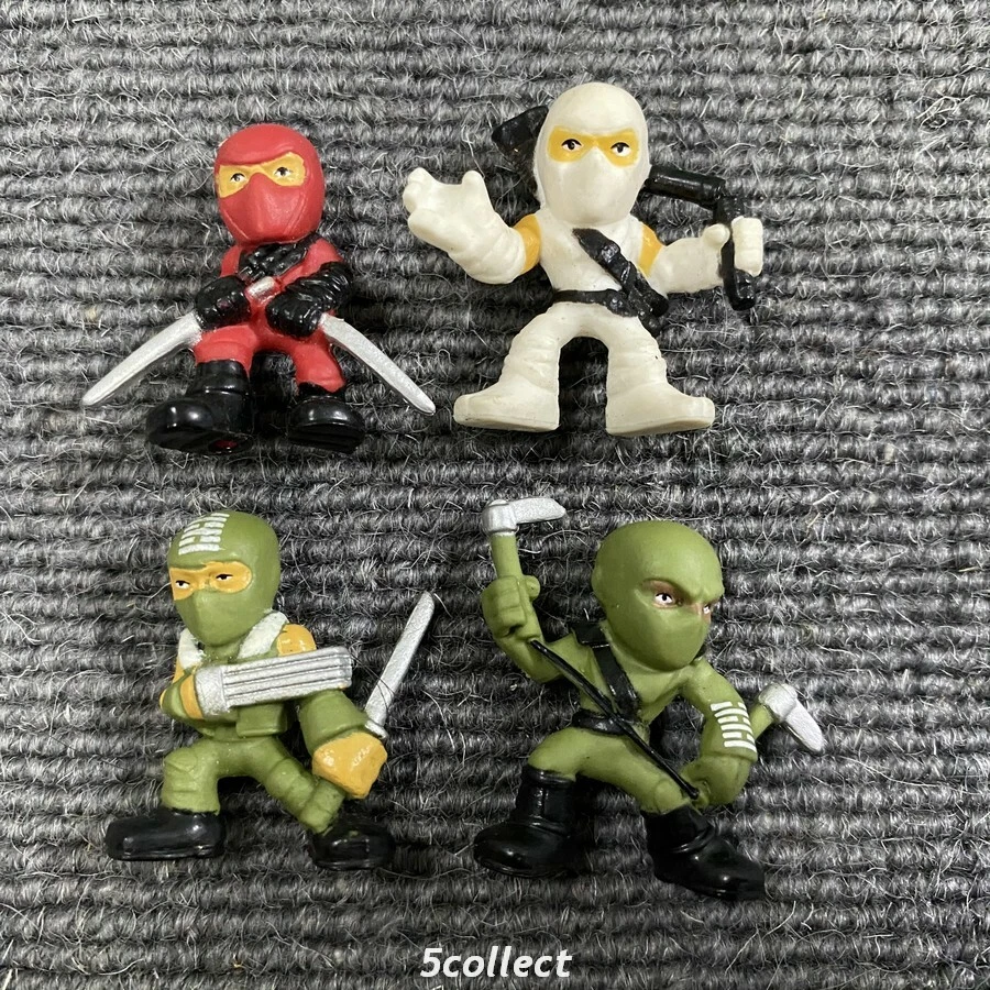 12pcs Gi Joe Micro Force Ghost Beast Ninja Cobra Master Commander Mini Figures - Image 2 of 4