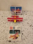 LEGO 1975 Denmark set 430 Biplane 100% Complete w/box & manual