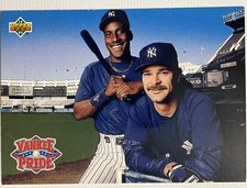 1993 Upper Deck Roberto Kelly Don Mattingly New York Yankees #47 Teammates NM