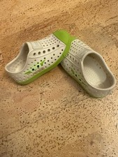Native x Star Wars Jefferson Baby Yoda Grogu toddler size 6 Slip On Shoes