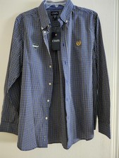 CHAPS Shirt Boys XL 18/20 Long Sleeve Button Up