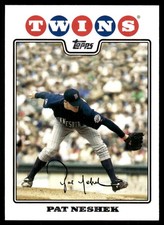 Pat Neshek 2008 Topps #618 Minnesota Twins MLB READ FREE SHIPPING AutographDen