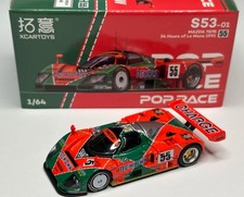 POP RACE Diecast 1/64 Mazda 787B 55 Renown Rotary Engine Race Car Model Display