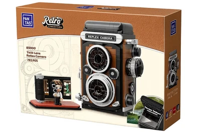 Pantasy 85050 Retro Kamera -Twin Lens Reflex Camera - 793 Klemmbausteine NEU OVP - Bild 1 von 4