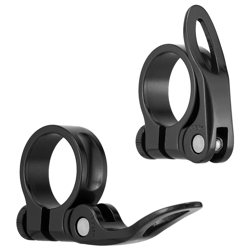 34,9mm Sattelklemme Fahrrad Schnellspanner Sattelstütze e-Bike Aluminium Alu - Bild 3 von 3