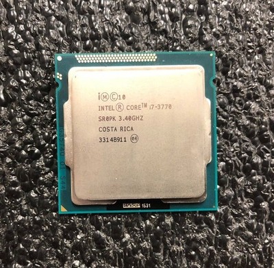 Intel i7-3770 Quad Core 3.40 Ghz Ivy Bridge Desktop Processor  LGA 1155