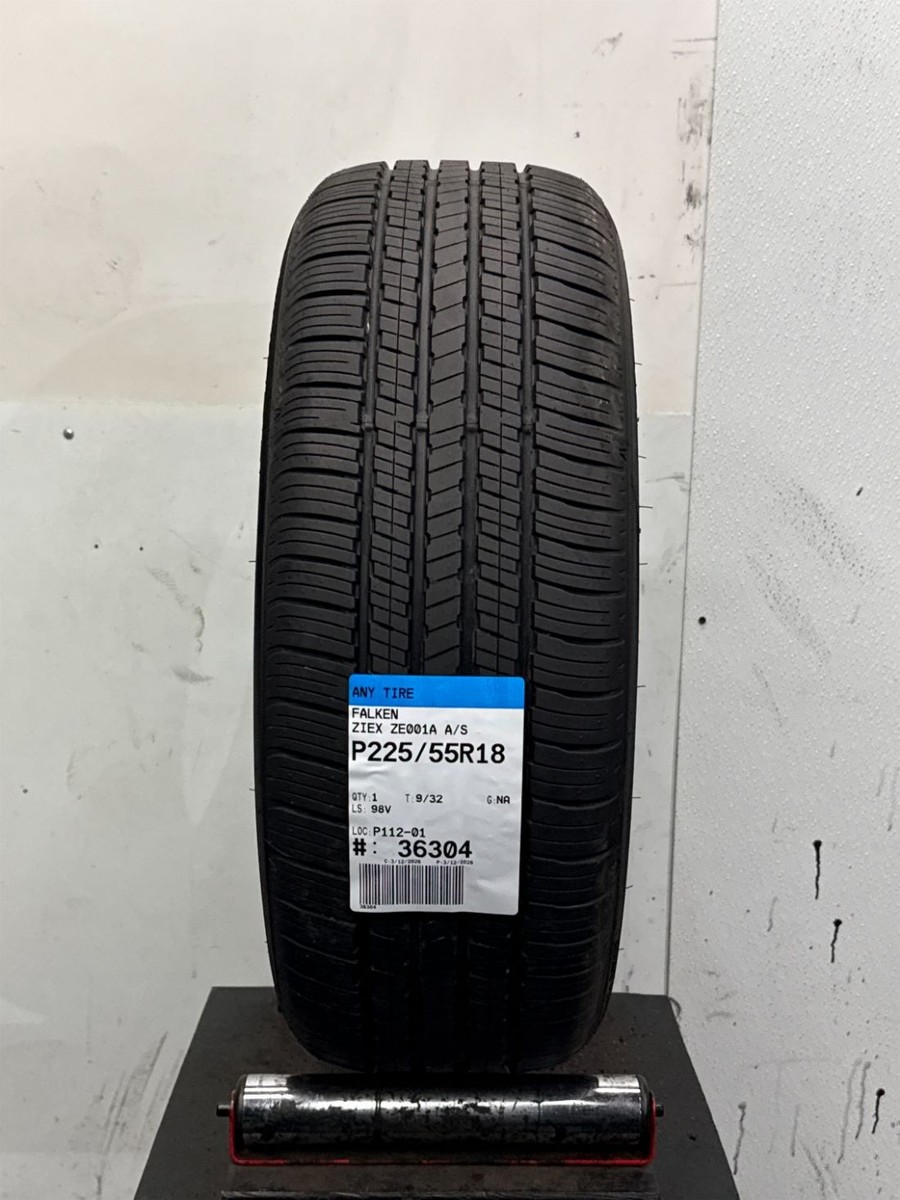 1 Used P225/55R18 Falken Ziex ze001A A/S 98 V - 9/32 | eBay