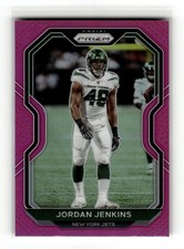 Jordan Jenkins 2020 Panini Prizm - Prizm Pink #33 New York Jets