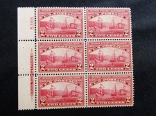 nystamps US Plate Block Stamp # 372 Mint OG NH $425 D19x3812