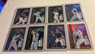 2000 MLB Showdown 1st Edition Foil (8) Ken Griffey Jr Gwynn Rodriguez (read)