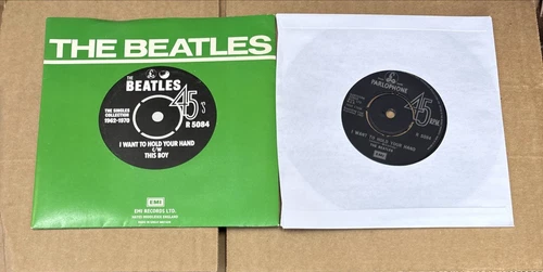 Beatles I want to hold your hand/ This Boy 7" Vinyl Single From UK NEW R5084