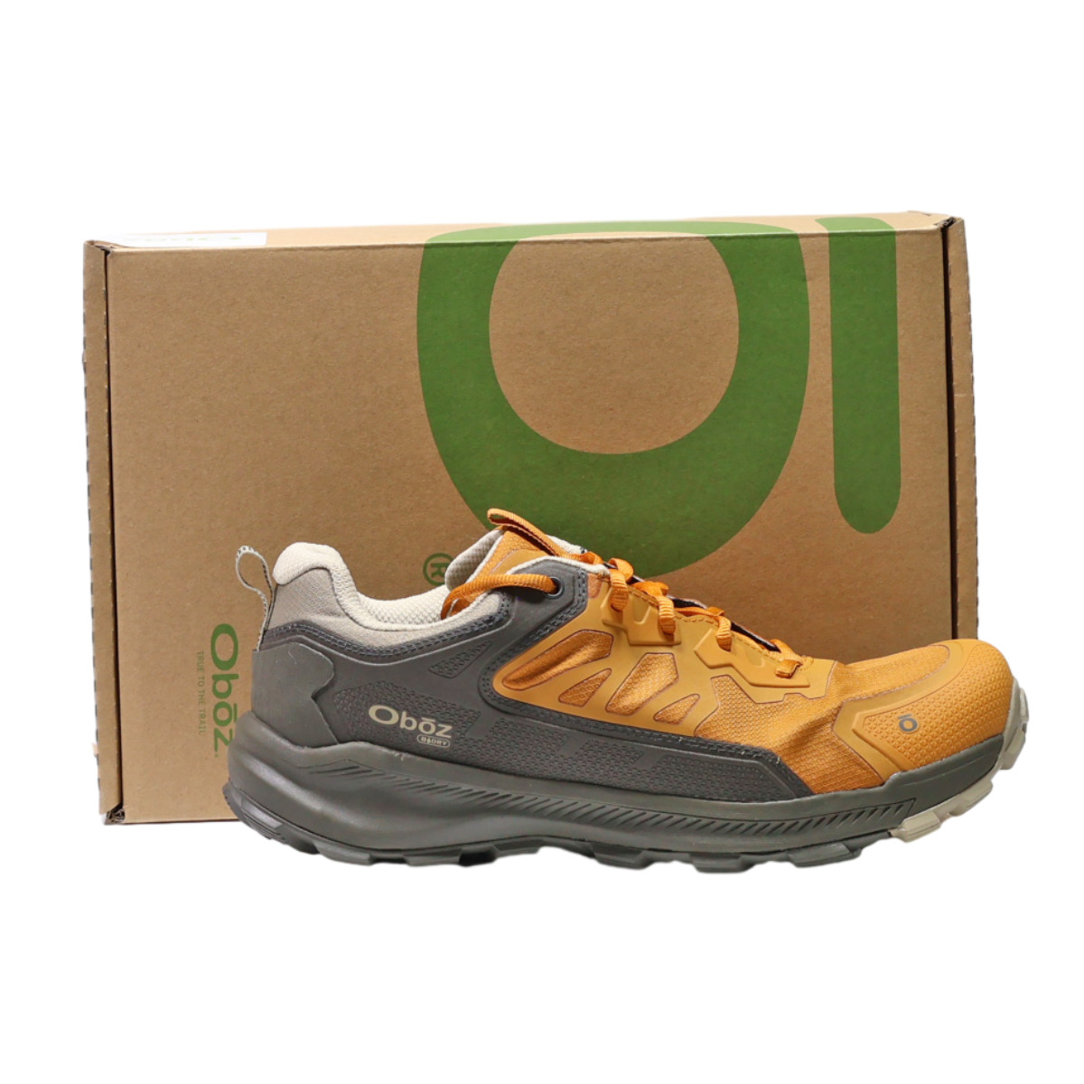 Zapatos De Senderismo OBOZ Naranja Sintético Para Hombre UK 9.5