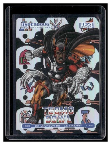 2026 Bo Jackson Battle Arena Tecmo Hemets Undergoug SP Doug Williams Steel 135
