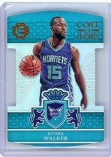 2016-17 Panini Excalibur - Coat of Arms Kemba Walker #5 Hornets Basketball Card