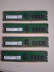 New ListingLot 4 x 16GB Micron 2Rx8 PC4-2666V-RE2-12 DDR4 ECC RDIMM MTA18ASF2G72PDZ-2G6J1QG