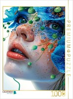 Calvendo Puzzle A Face To Dream About | 1000 Pieces, Finished Size 25.2 × 18.9 I