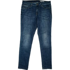 edc by Esprit W30 L30 Jeans Hose Blau Damen Stretch High Rise Skin Fit Slim 38 M