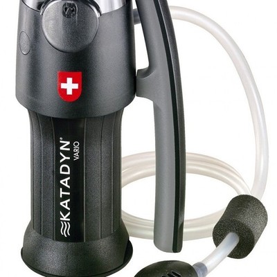 Katadyn Vario Black Water Filter Hand Pump Used Portable Camping Purifier