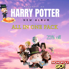  All-in-One PACK Monopoly Stickers Go 1-6 Stars  BEST PRICES  SUPER FAST  