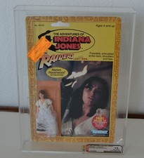 Vintage 1982 Kenner Indiana Jones 4-Back Marion Ravenwood Figure MOC AFA 75