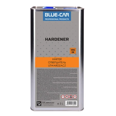 BLUE-CAR 2K 2:1 Universal Normal Brillo Endurecedor para Pintura Coche y Barniz Transparente 5 Litros