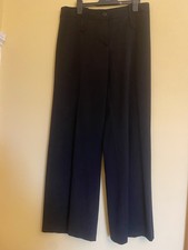 Next Size 12 Ladies Tailored Trousers Black