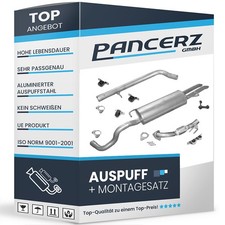 Auspuffanlage für +Rohr für VW BORA / VW GOLF 4 Variant 1.9 TDI