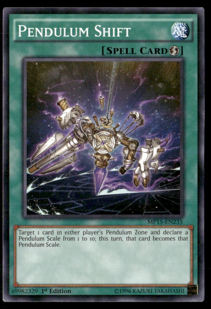 Pendulum Shift MP15-EN235 2015 Mega-Tins Mega Pack C LP Yu-Gi-Oh!
